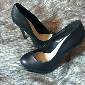 Aldo black Elayde heels, size 8 (euro 38), worn a couple times